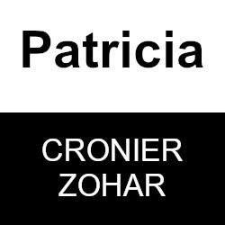 Patricia CRONIER ZOHAR